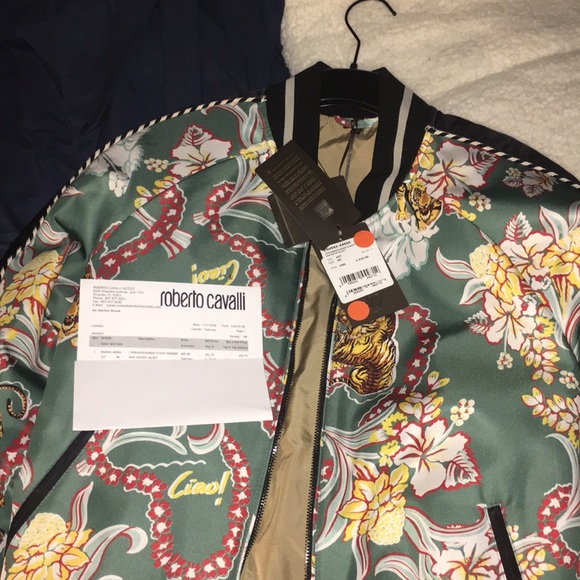 Roberto Cavalli Bomber Jacket 